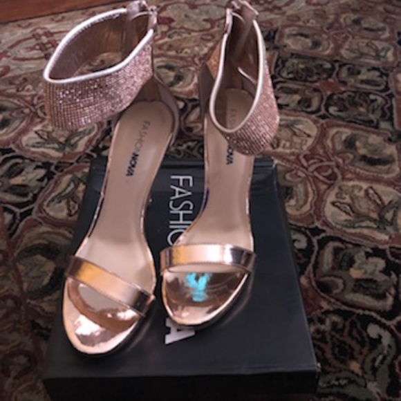 Rose Gold Heels - Picture 2 of 4